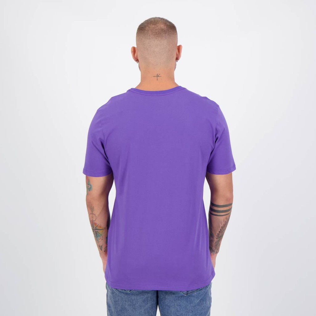 Detalhes do Camiseta Hurley Bedrock Roxa