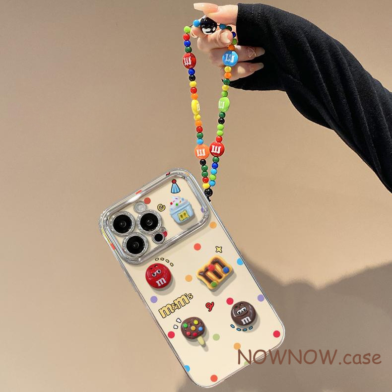 IPhone 16 15 14 13 12 11 Pro Max X XR 7 8 Plus INS Bonito Engraçado E Divertido 3D M Feijão Caso De Telefone Macio