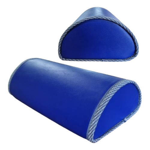 Almofada Apoio Lombar 30x10 Meia Lua Impermeável Pilates Fisioterapia