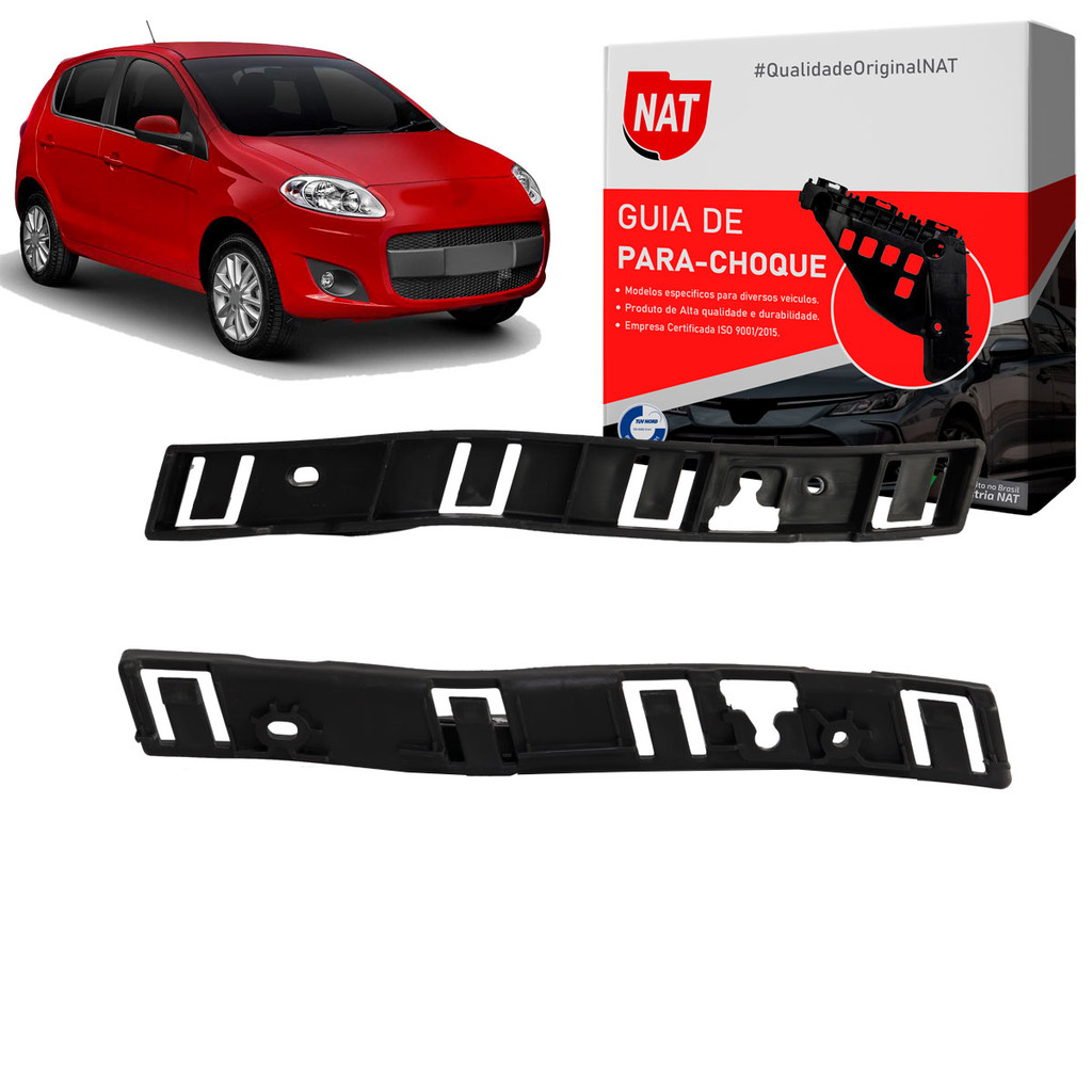Suporte Guia Parachoque Novo Palio 2012 Até 2017 Traseiro em Oferta na Shopee