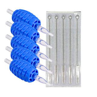 Kit 5 Biqueiras Bico + 5 Agulhas Tatuagem Tattoo Anvisa em Oferta na Shopee