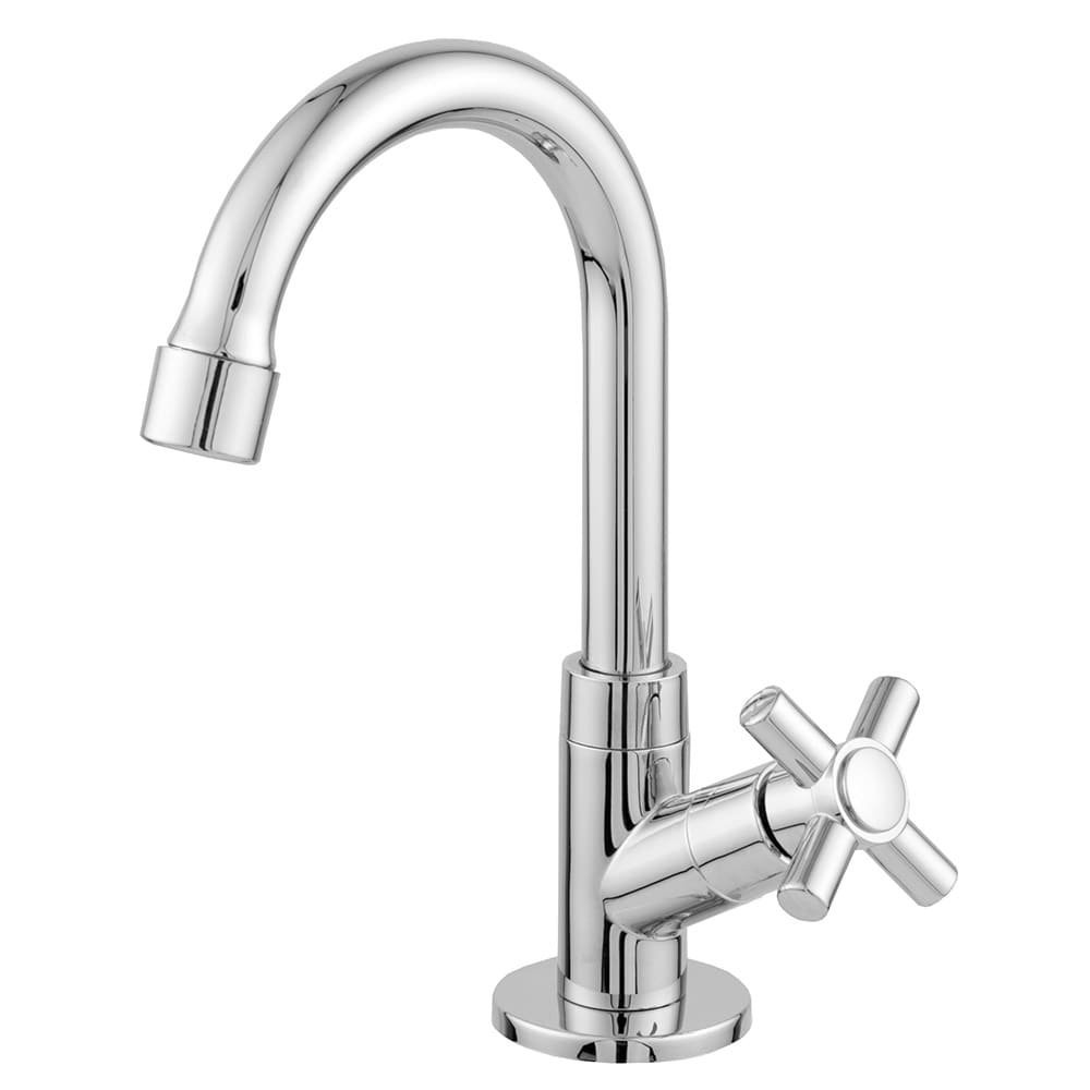 Torneira Lavatorio Imperatriz Higo Abs Cromado 2190 C31 Bica Alta 1/4 Volt - Home & Living