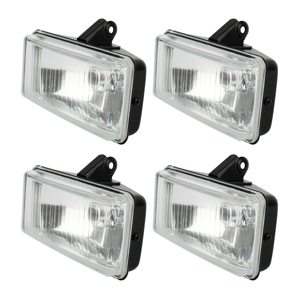 Jogo 4 Farol De Milha Retangular Scania 112 113 Nino em Oferta na Shopee