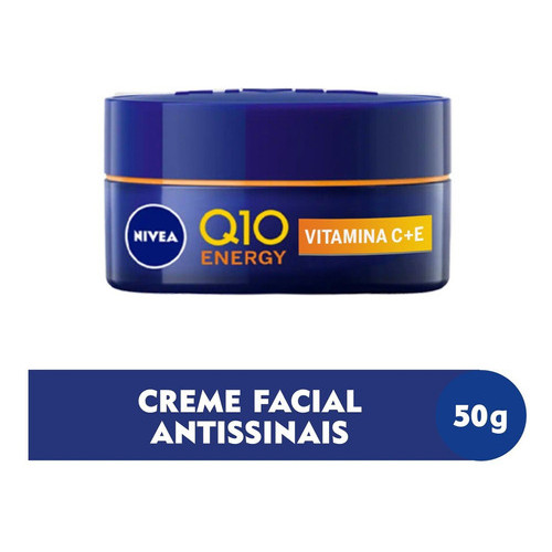 Nivea Q10 Energy Antissinais Vitamina C Facial Noite - 50g