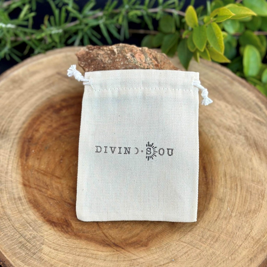 Saquinho de Algodão Cru para Presente