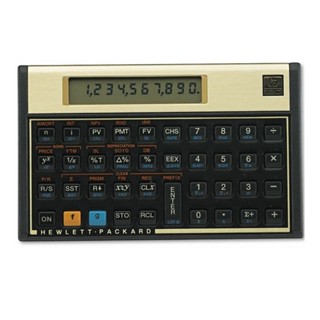 Calculadora Financeira HP 12C Gold 120 funções 10 caracteres em Oferta na Shopee