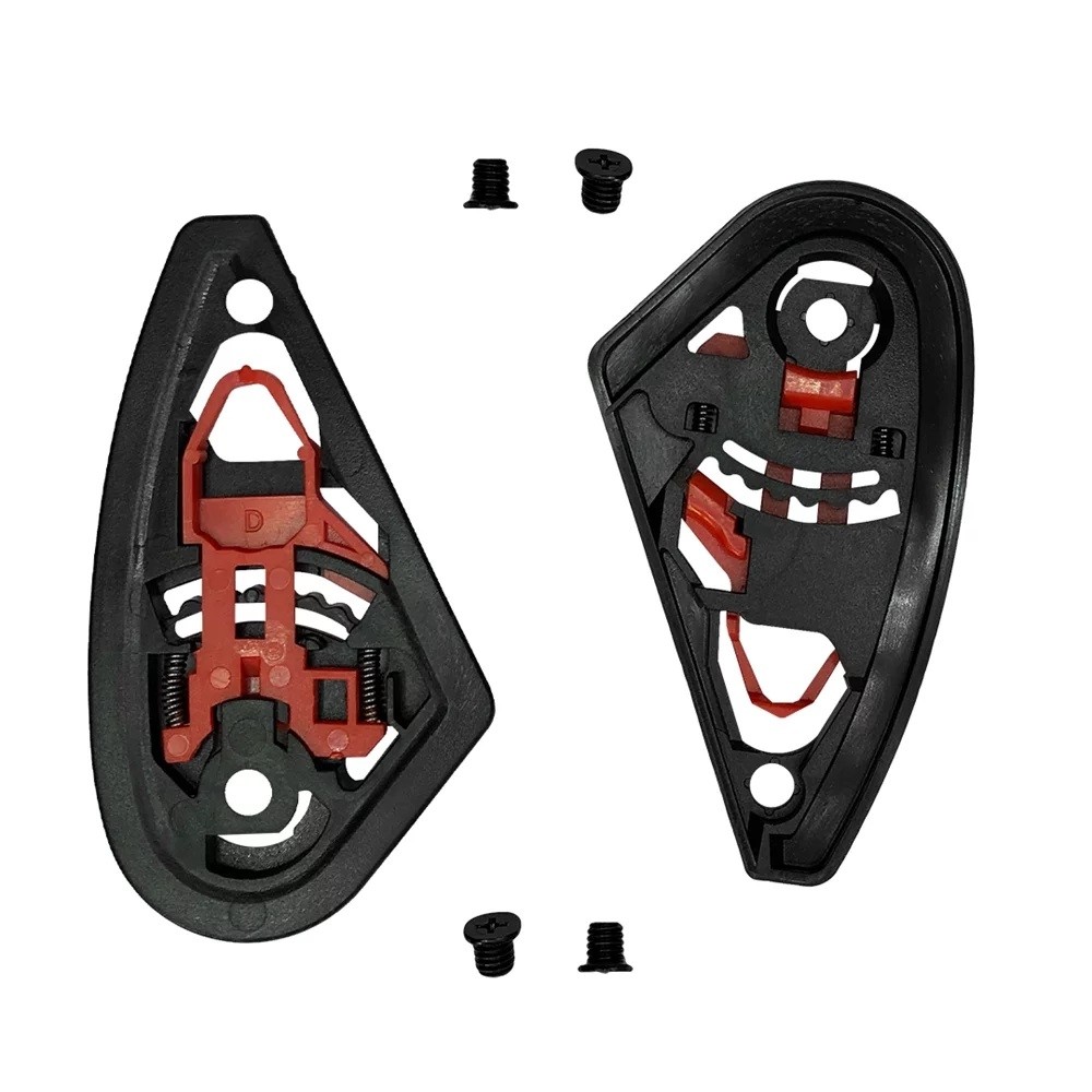 Kit Reparo Fixação Viseira Capacete Helt Race MT Blade Thunder Shox Completo - Polivisor