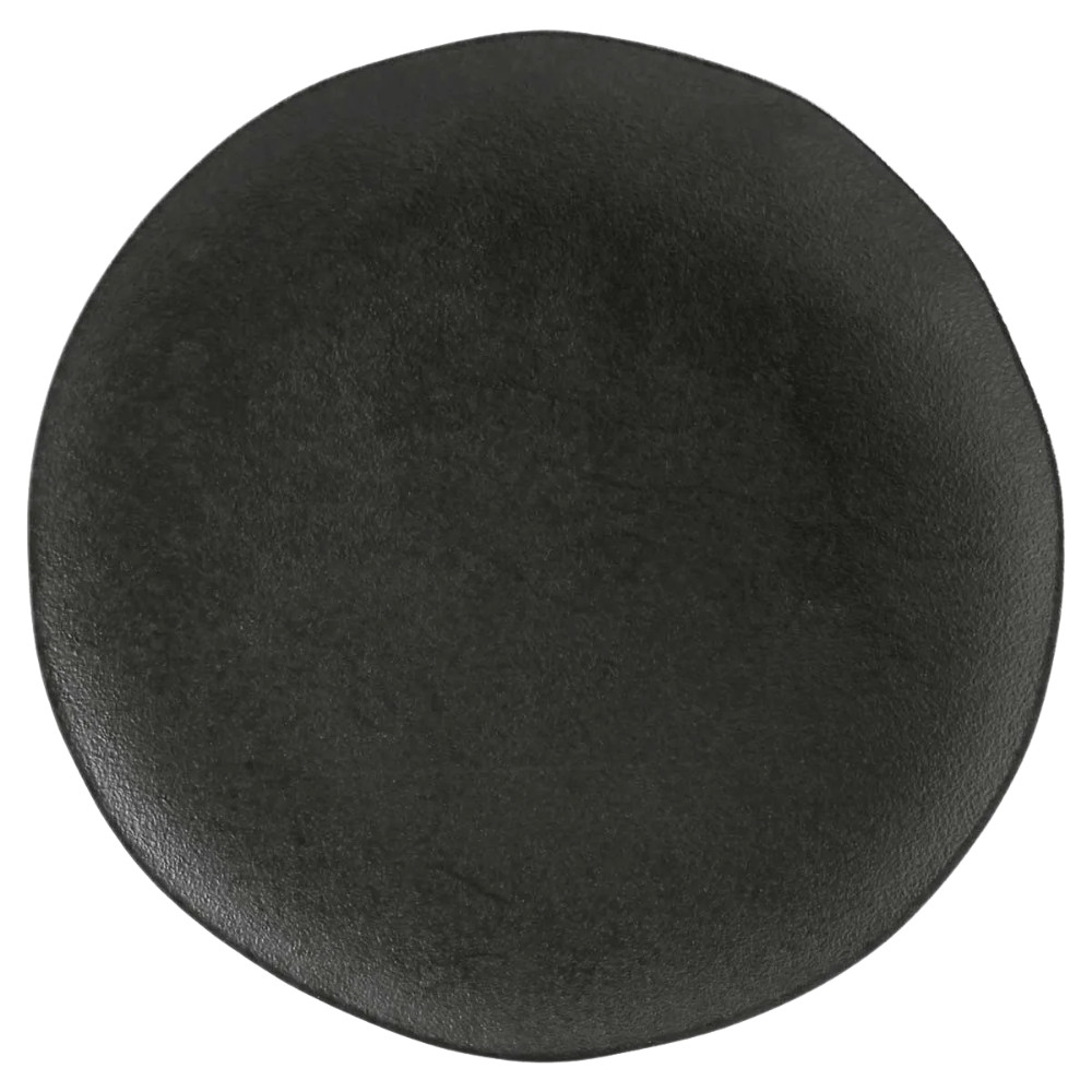 Prato De Sobremesa Orgânico Carbon 19cm Preto Cerâmica Porto Brasil em Oferta na Shopee