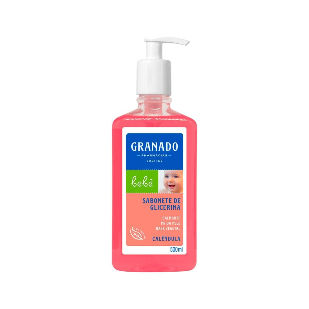 Sabonete Liquido Granado Bebe Calêndula 500Ml em Oferta na Shopee
