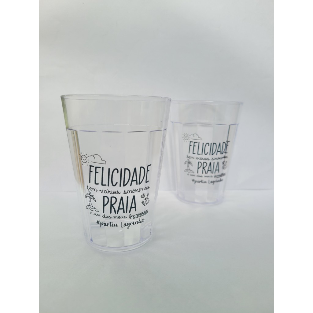 30 Copos lagoinha / Copo americano - Personalizados - ACRÍLICO