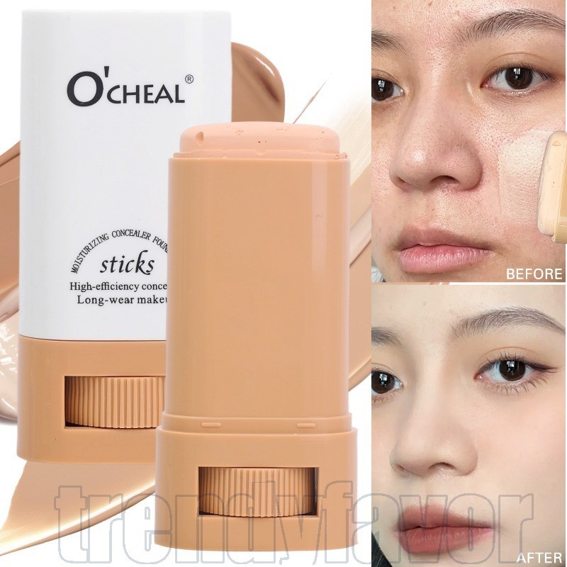 20g Magic Eraser Foundation Stick-Base De Maquiagem Líquida Fosca-Controle De Óleo , Ilumina-Corretivo Facial-Cobre Acne