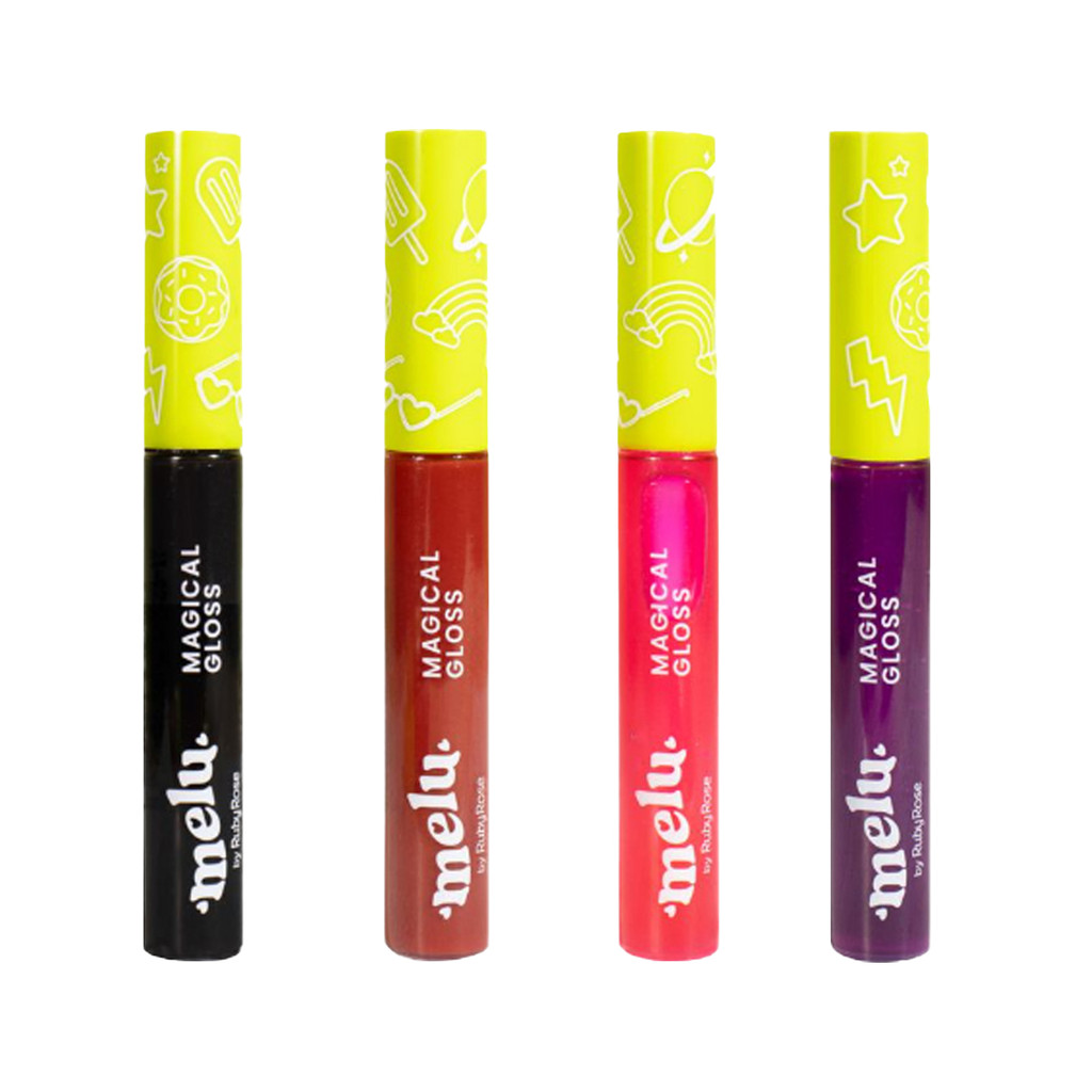 Gloss Magical Ruby Rose Melu Rr7202 em Oferta na Shopee