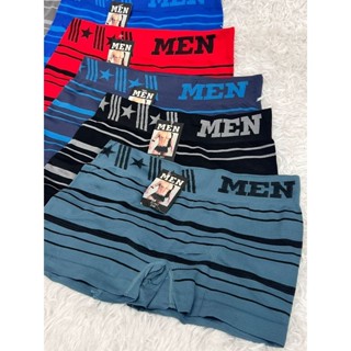 Kit com 6 Peças Cueca Boxer Adulto Masculino - Cores Variadas em Oferta na Shopee
