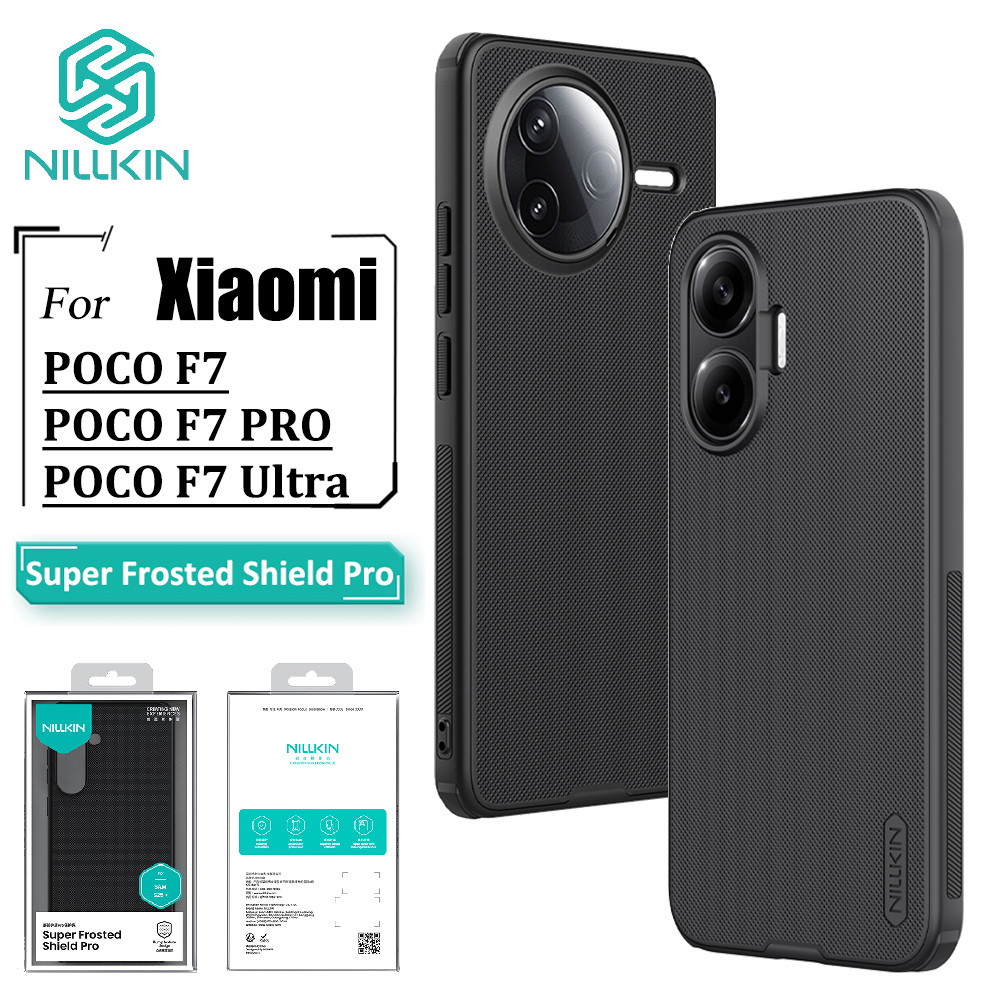 Nillkin Super Frosted Shield Pro Case Para Poco F7 Ultra F7 F7 Phone Capa Traseira À Prova De Choque em Oferta na Shopee
