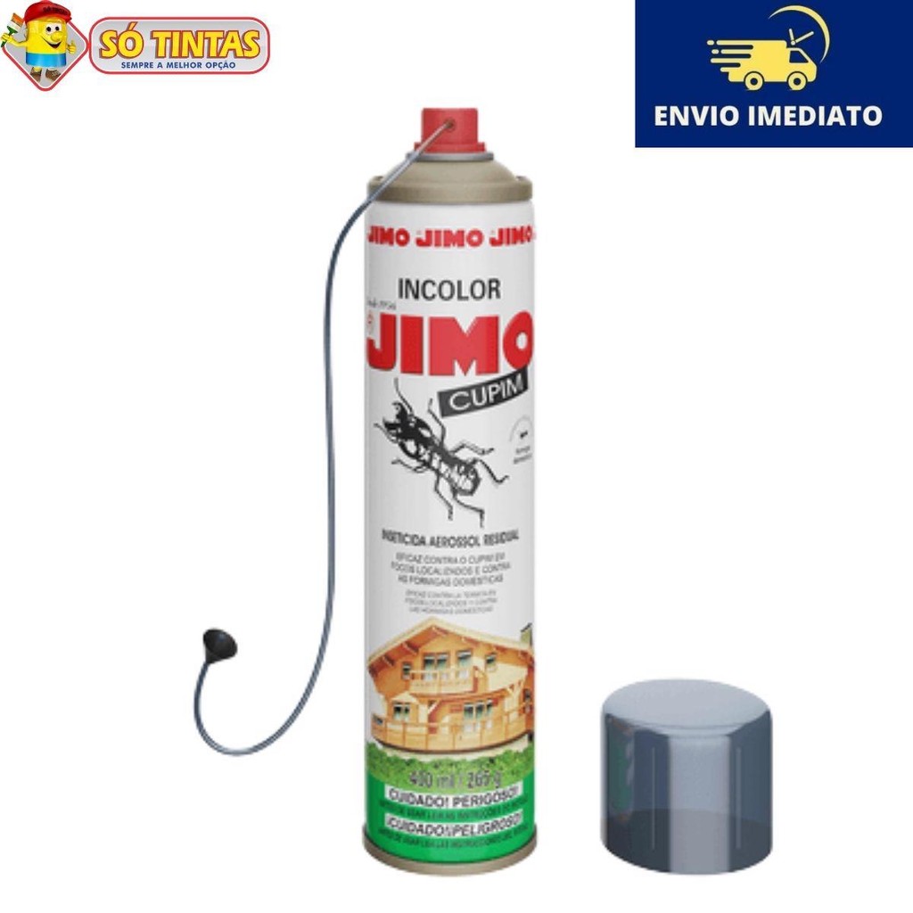 Spray Jimo Cupim 400ml Protege contra  Cupins, Brocas e Formigas Madeira Protegida em Oferta na Shopee