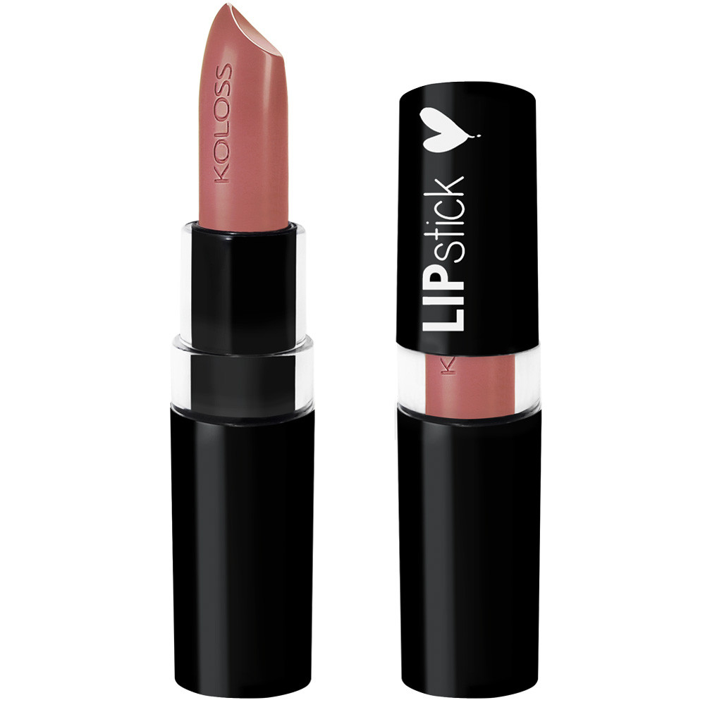 KOLOSS BATOM LIPSTCK 187 - NUDE ROSE - CREMOSO HIDRATANTE LONGA DURAÇÃO E ALTA COBERTURA
