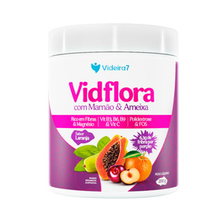 VidFlora em Pó Fibras e Vitaminas Flora Intestinal c/ Ameixa e Mamão em Oferta na Shopee
