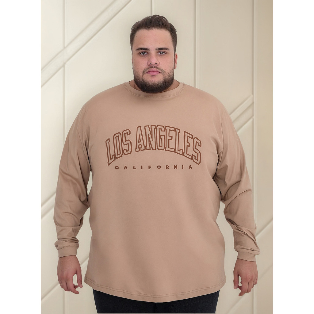 Camiseta Masculina Los Angeles California Plus Size G1 A G9