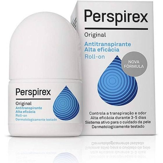 Perspirex Antitranspirante Roll-On 20ml - Tratamento para Transpiração e Odores