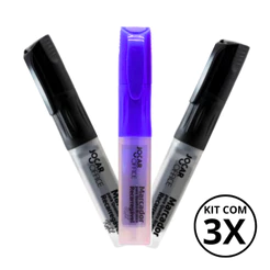 Kit Com 3 Marcadores Para Quadro Branco Recarregável - JOCAR
