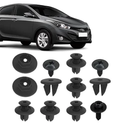 Grampo Bucha Presilha de Fixação Lameiro Parabarro HB20 Hatch Sedan 2012 a 2019 HB20X 2013 a 2019