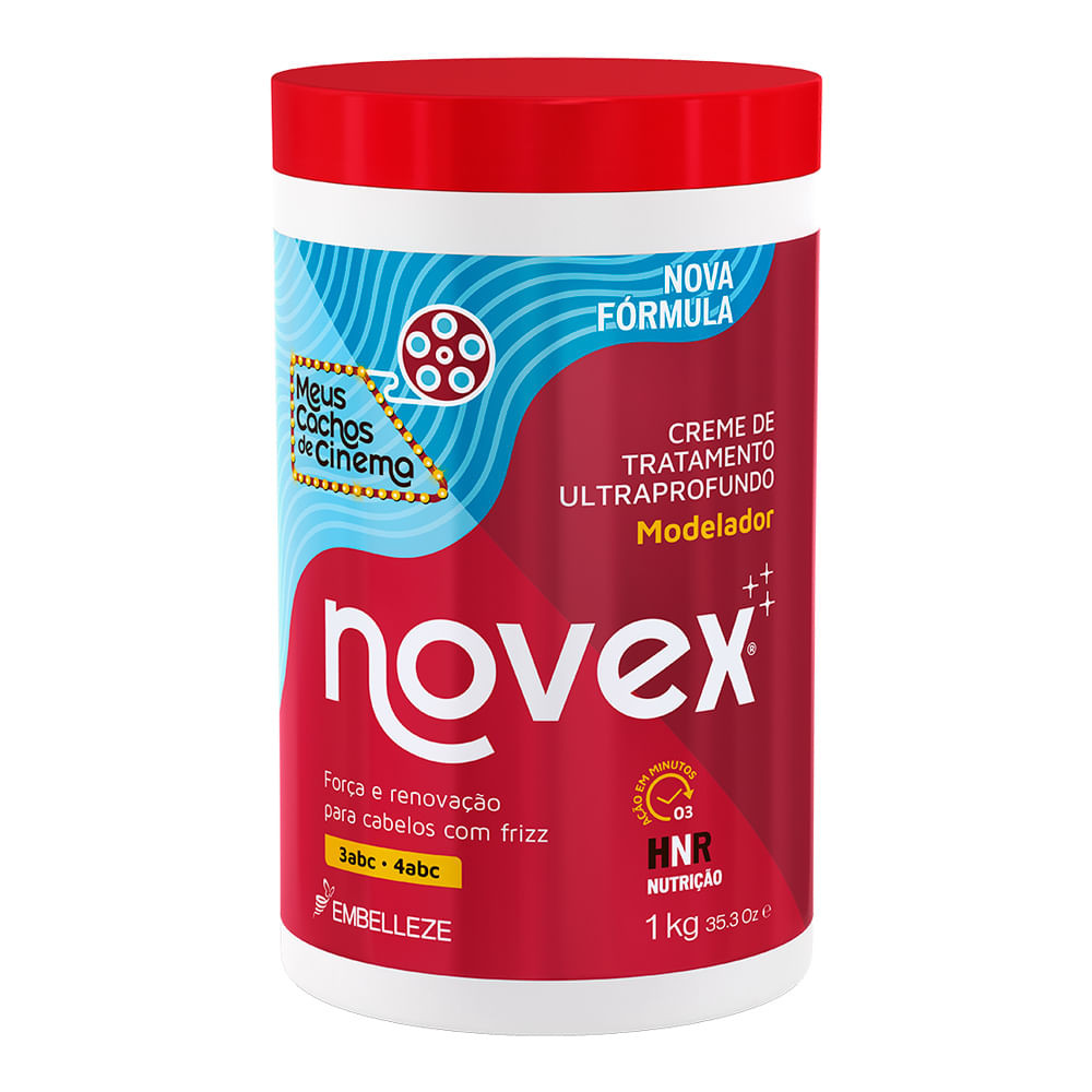 Creme de Tratamento Meus Cachos de Cinema Modelador 1Kg - Beauty