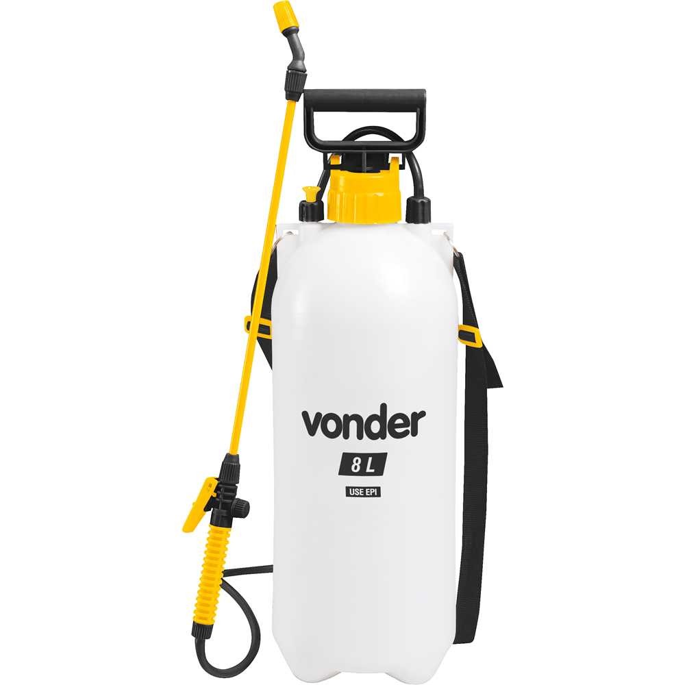 Pulverizador Lateral 8 Litros Compressão Prévia PL008 Vonder em Oferta na Shopee