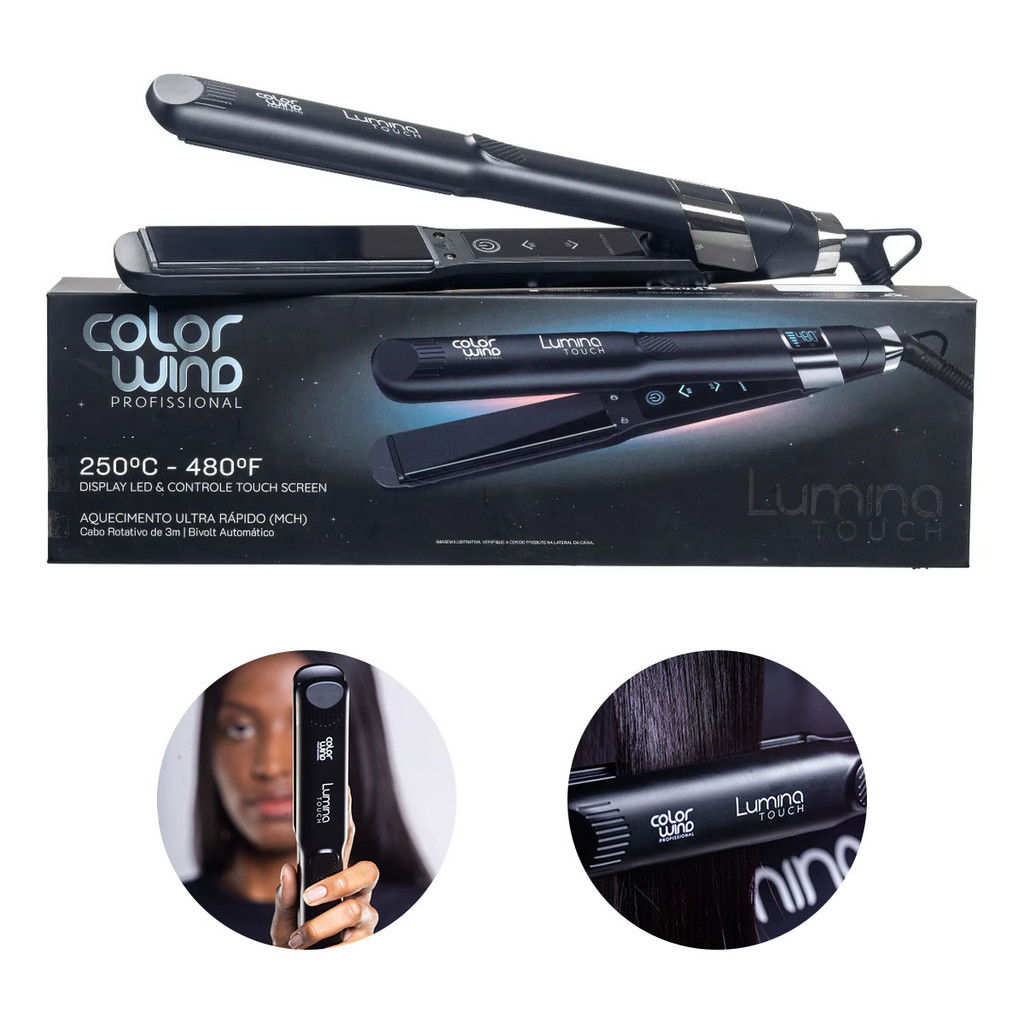 Chapinha Profissional Lumina Touch - Color Wind