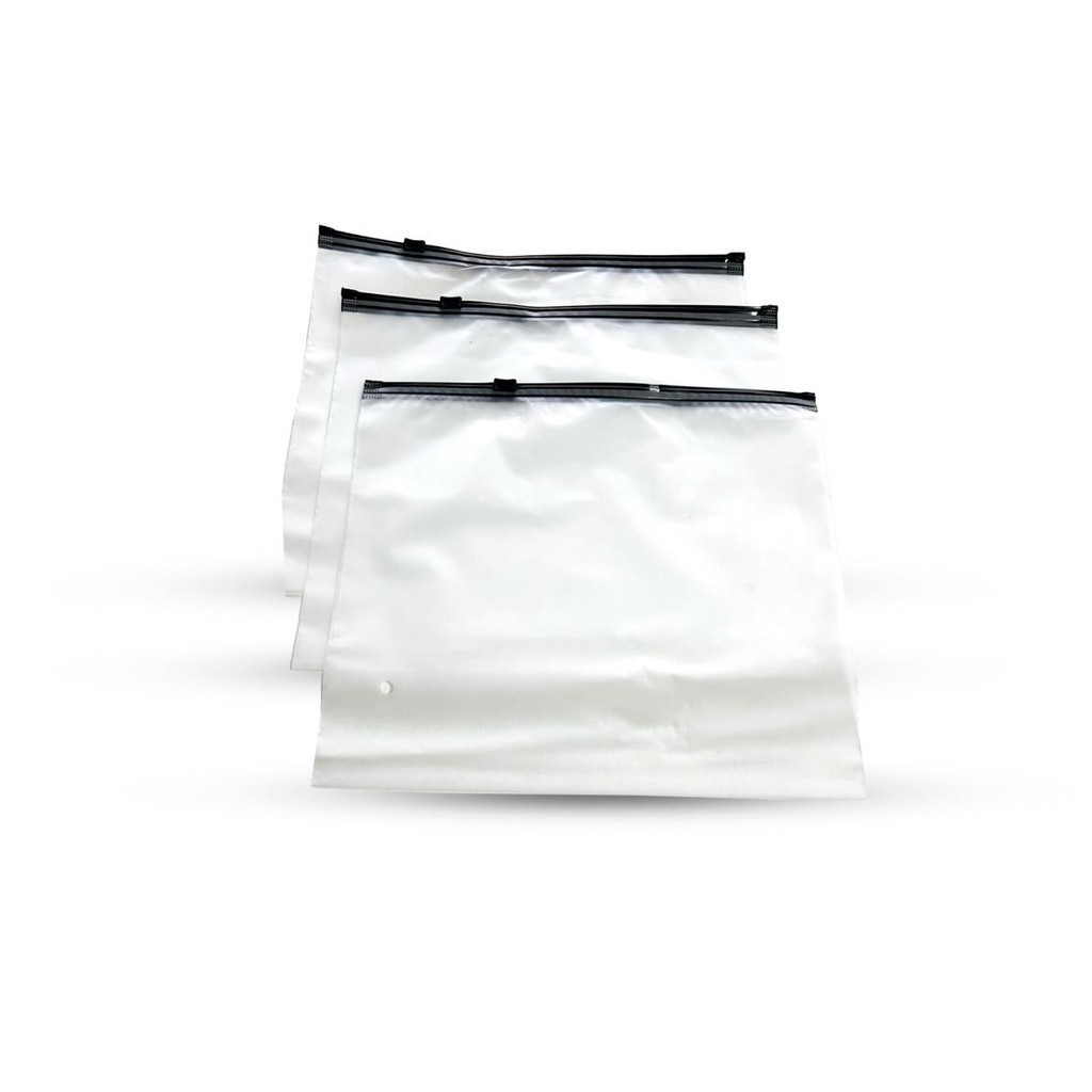 Saco Plástico Zip Lock Embalagem Fosco 40X55 Com 25 Unidades Eccomerce Naygu Utilidades