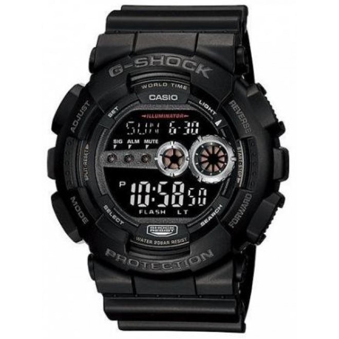 Relógio Casio G-Shock GD-100-1BDR Masculino Preto