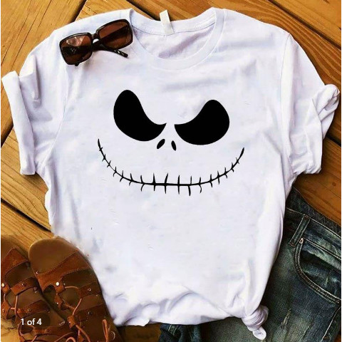 Linda 30.1 CAMISETA HALLOWEEN FANTASMA CARINHA FELIZ NOVIDADE Premium Envio Imediato