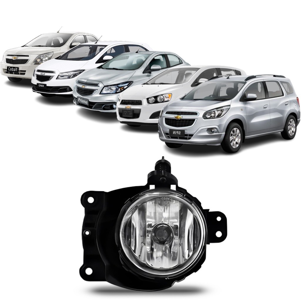 Par/Un Farol Milha Onix Prisma Cobalt Spin Sonic 2011 2012 2013 á 2019 · foto 2