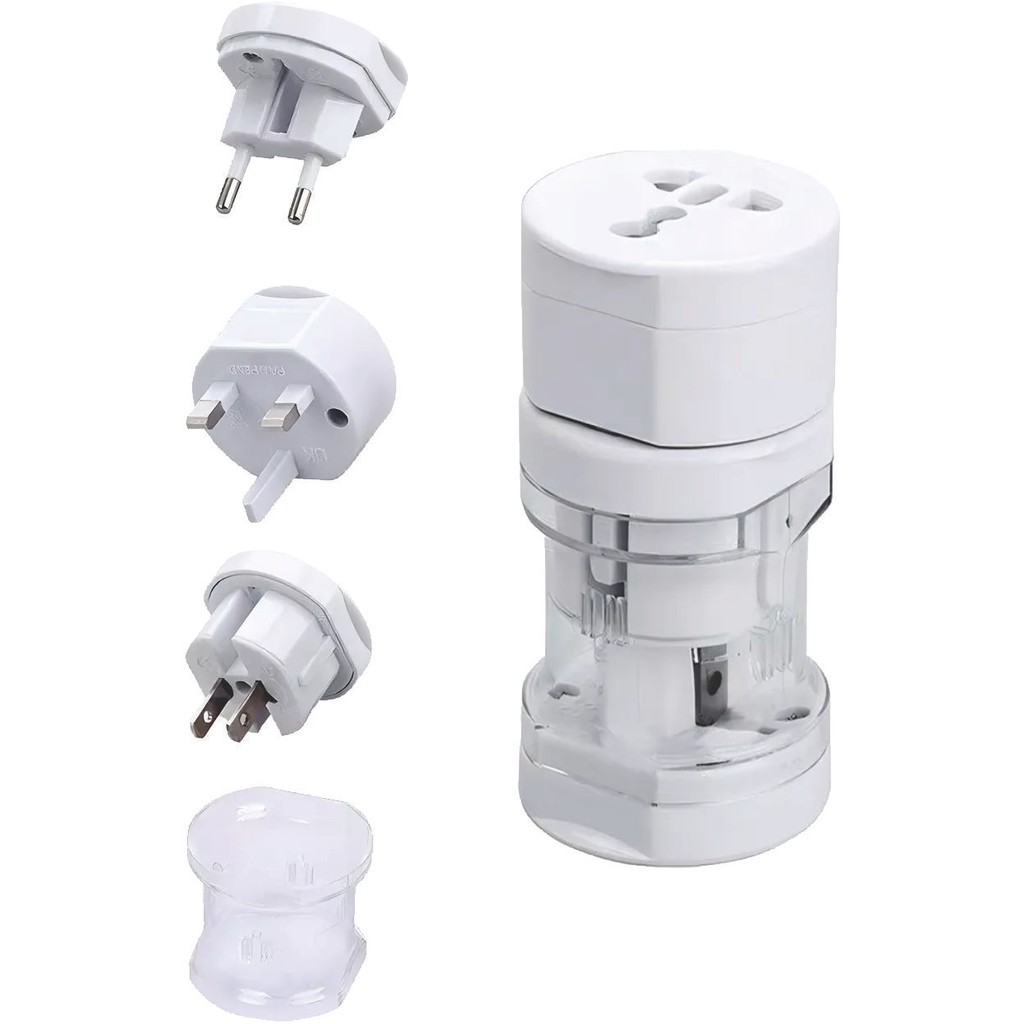 Adaptador Tomada Universal Internacional Viagem + 150 Países em Oferta na Shopee