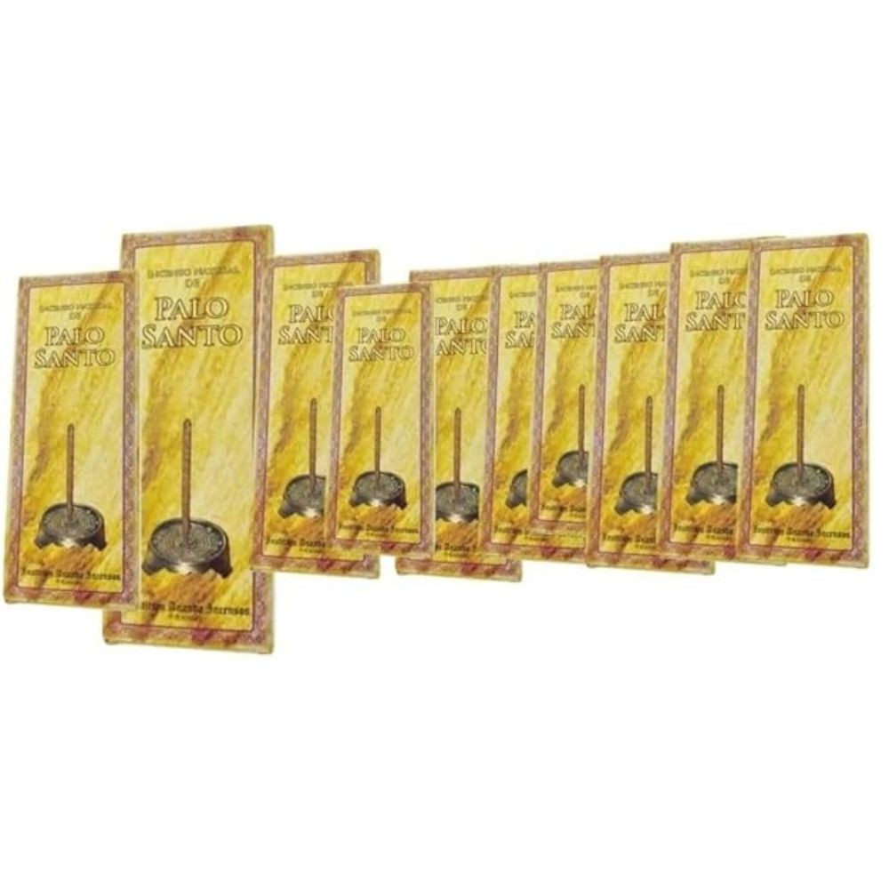 Incenso Ananda Palo Santo 10 Caixas Com 9 Bastões Cada