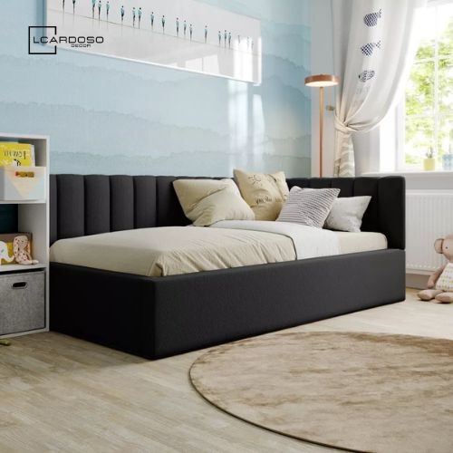 Cabeceira de Cama Adesiva Kit 4 Peças Completo Estofada em Módulos - Envio Imediato