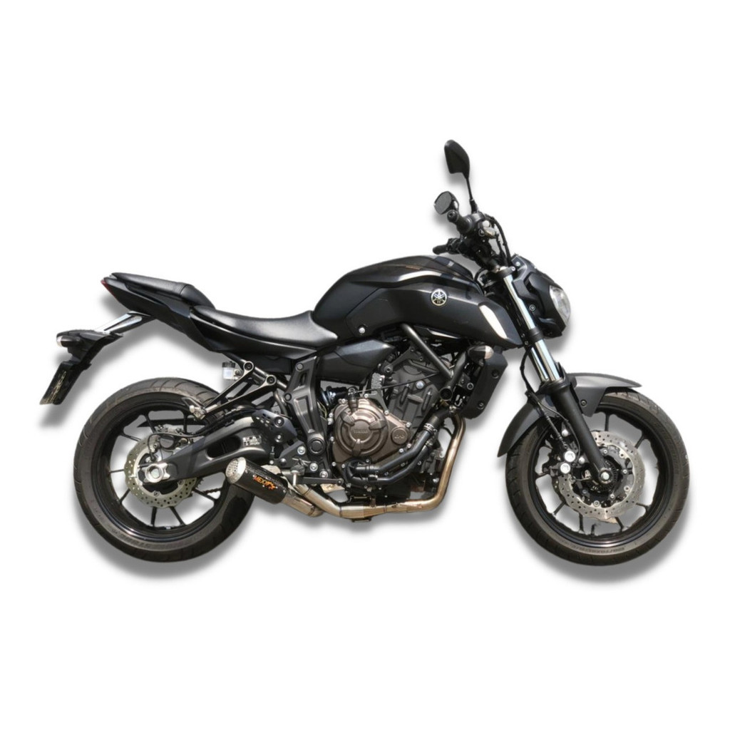 Escapamento Esportivo Carbon Full Mexx Yamaha MT 07