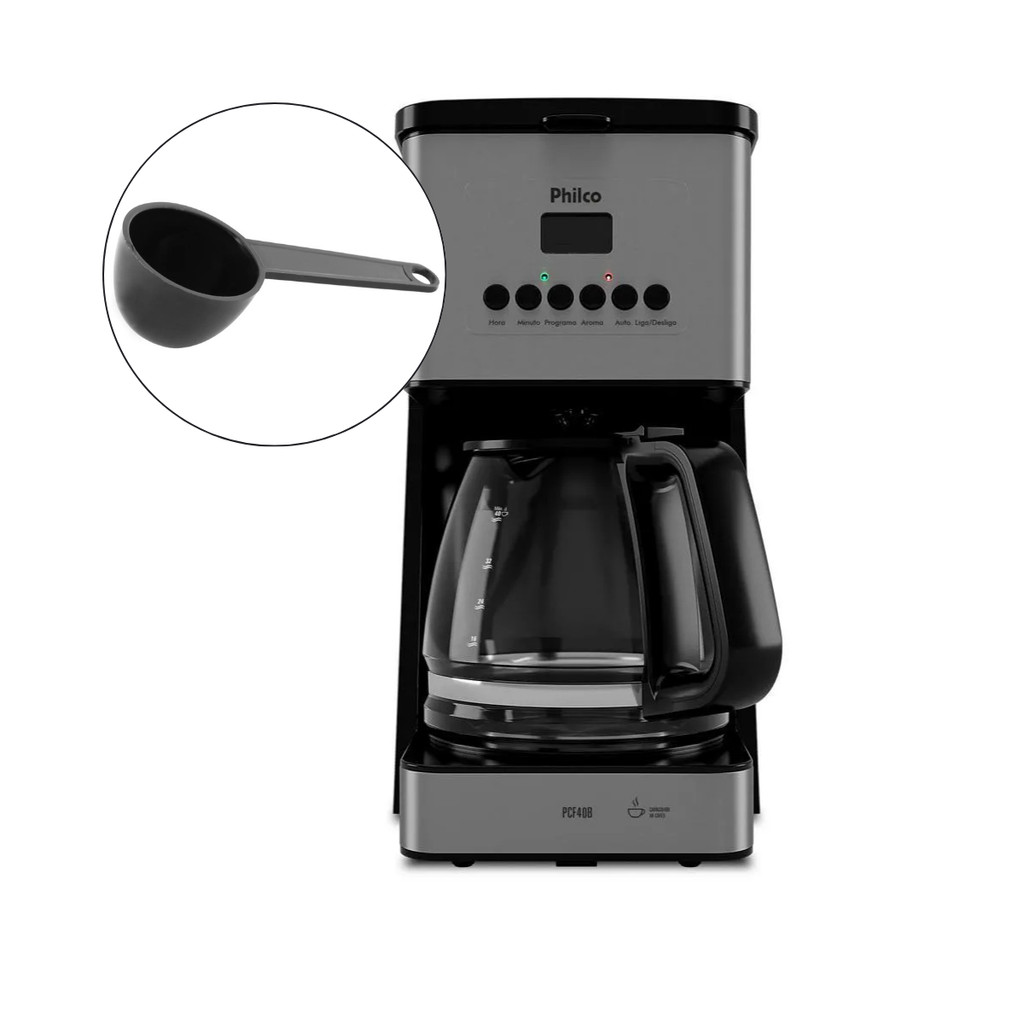 Cafeteira 40 Cafezinhos PCF40B Painel Digital Philco em Oferta na Shopee