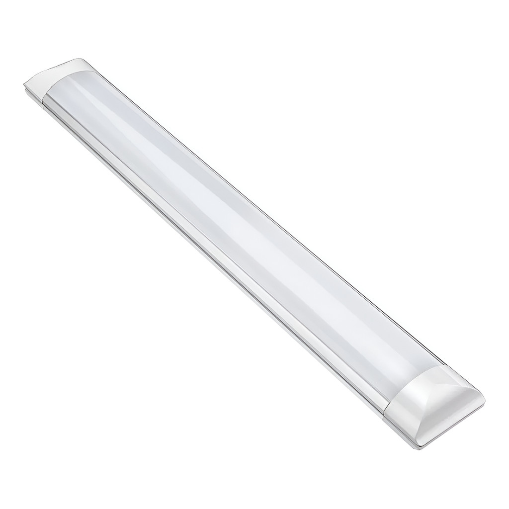 Lâmpada Led Calha Linear Sobrepor 36w Branco Frio 1 Metro