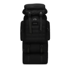 Mochila De Camping Tatica 80 Litros Trilha Militar Reforco nas Alcas Cargueira Impermeável