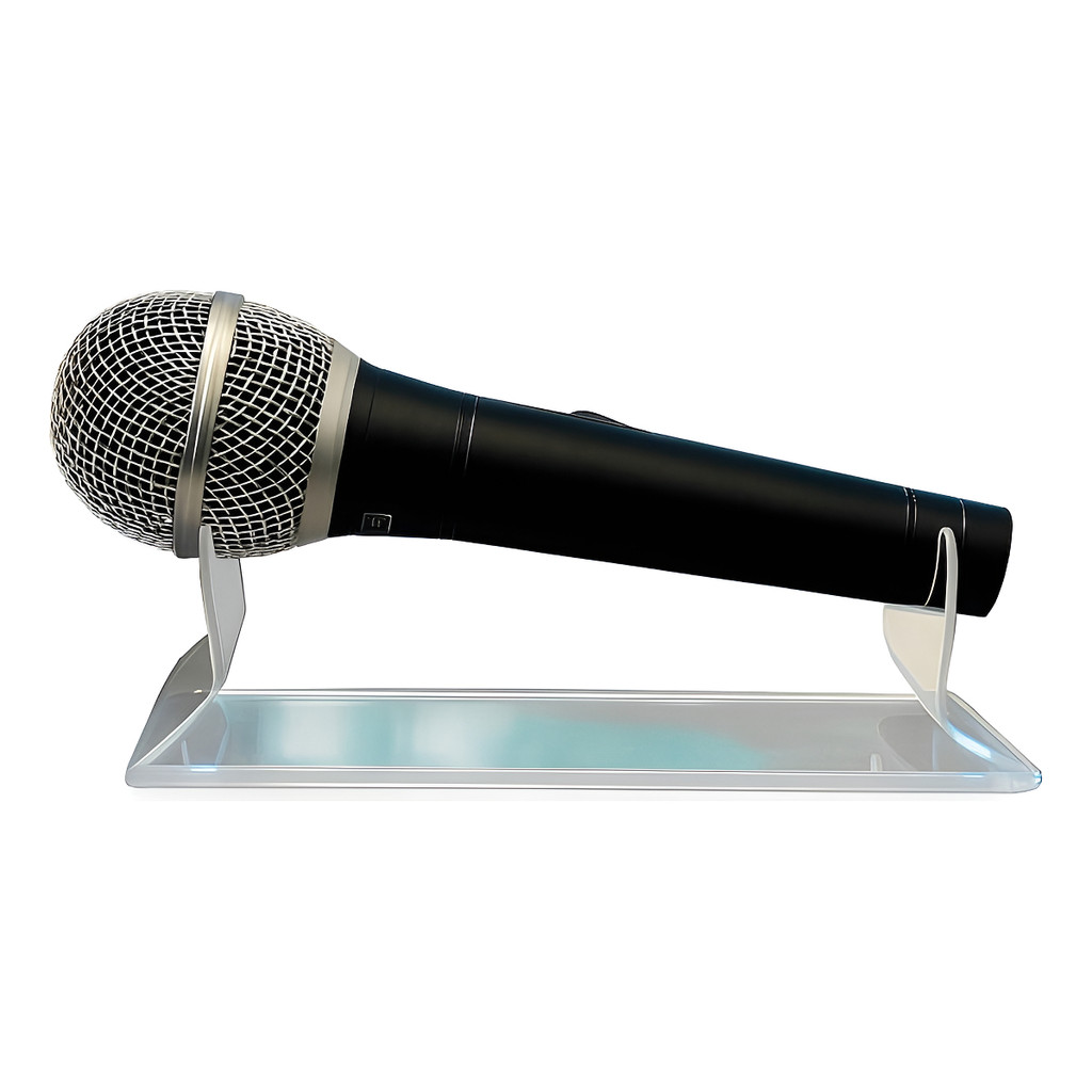 Suporte De Mesa Para Microfone Em Acrílico em Oferta na Shopee