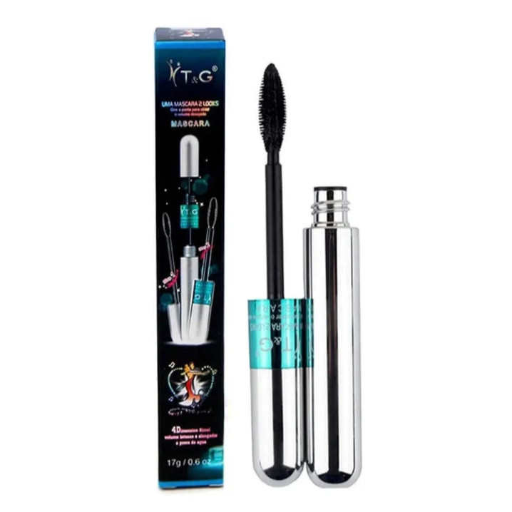 Rimel tango 4d original MASCARA DE CILIOS 2em1 T&G 2 looks