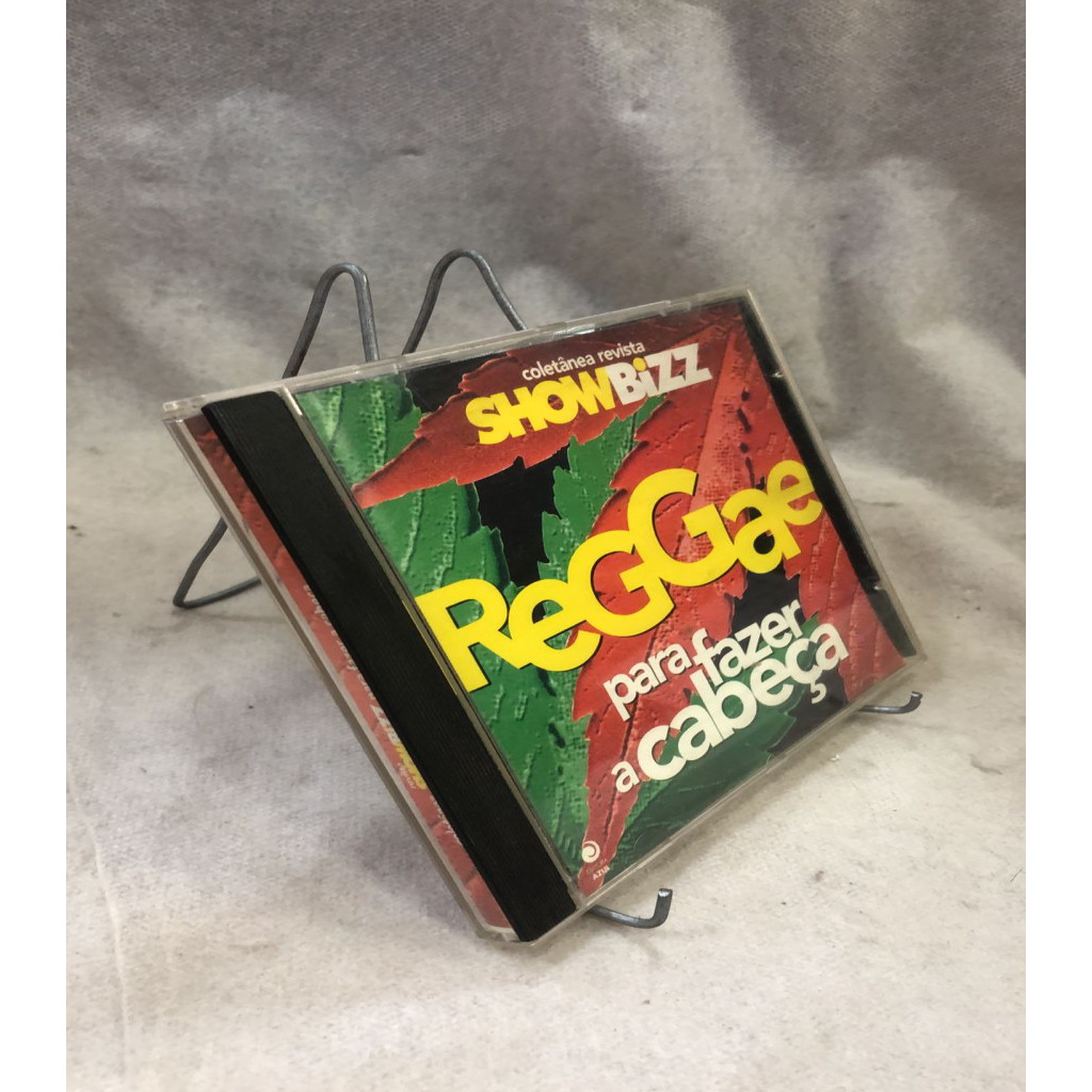 CD winston foster, david folkes e outros reggae para fazer a cabeça - coletanea revista showbizz