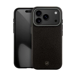 Gshield Capa Case Tech com Textura em Couro e Interior Aveludado compatível com Magsafe, iPhone 17 Pro Max / 18 Pro Max