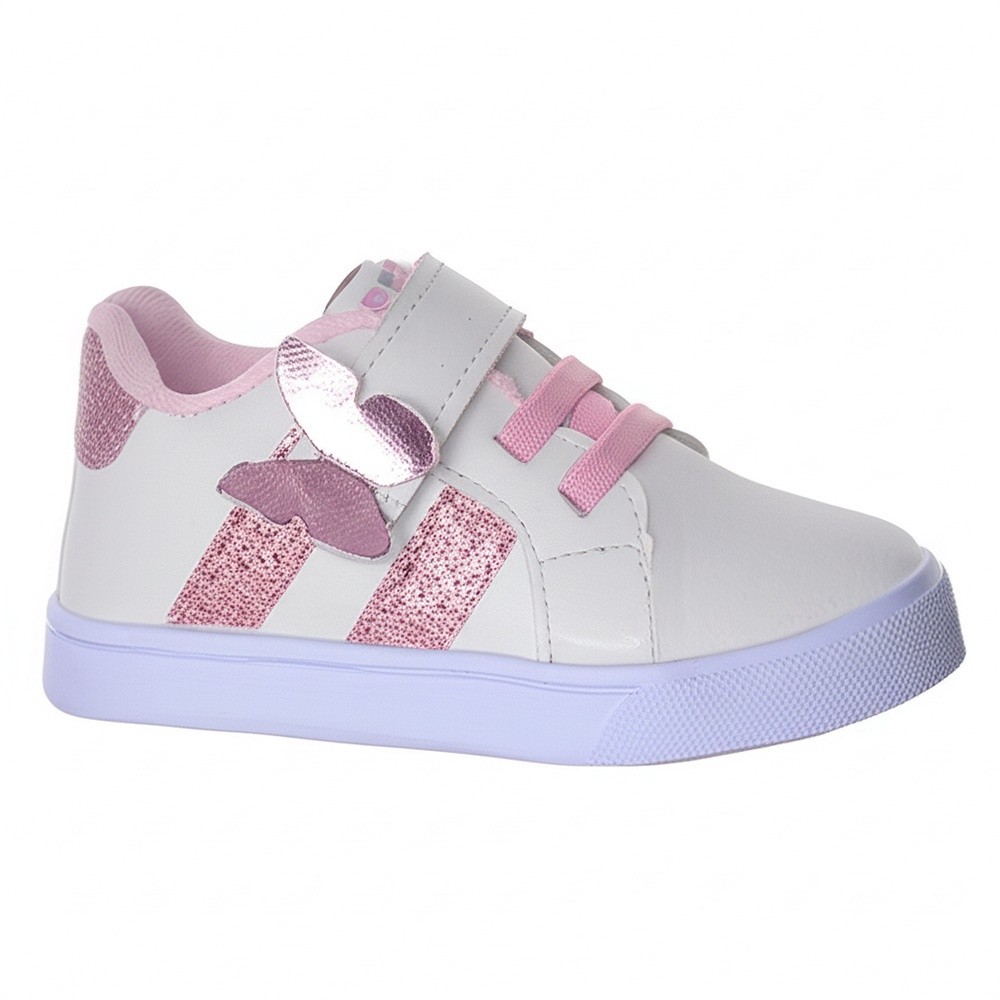 Tenis calçado infantil feminino moda kids glitter sapato confortavel