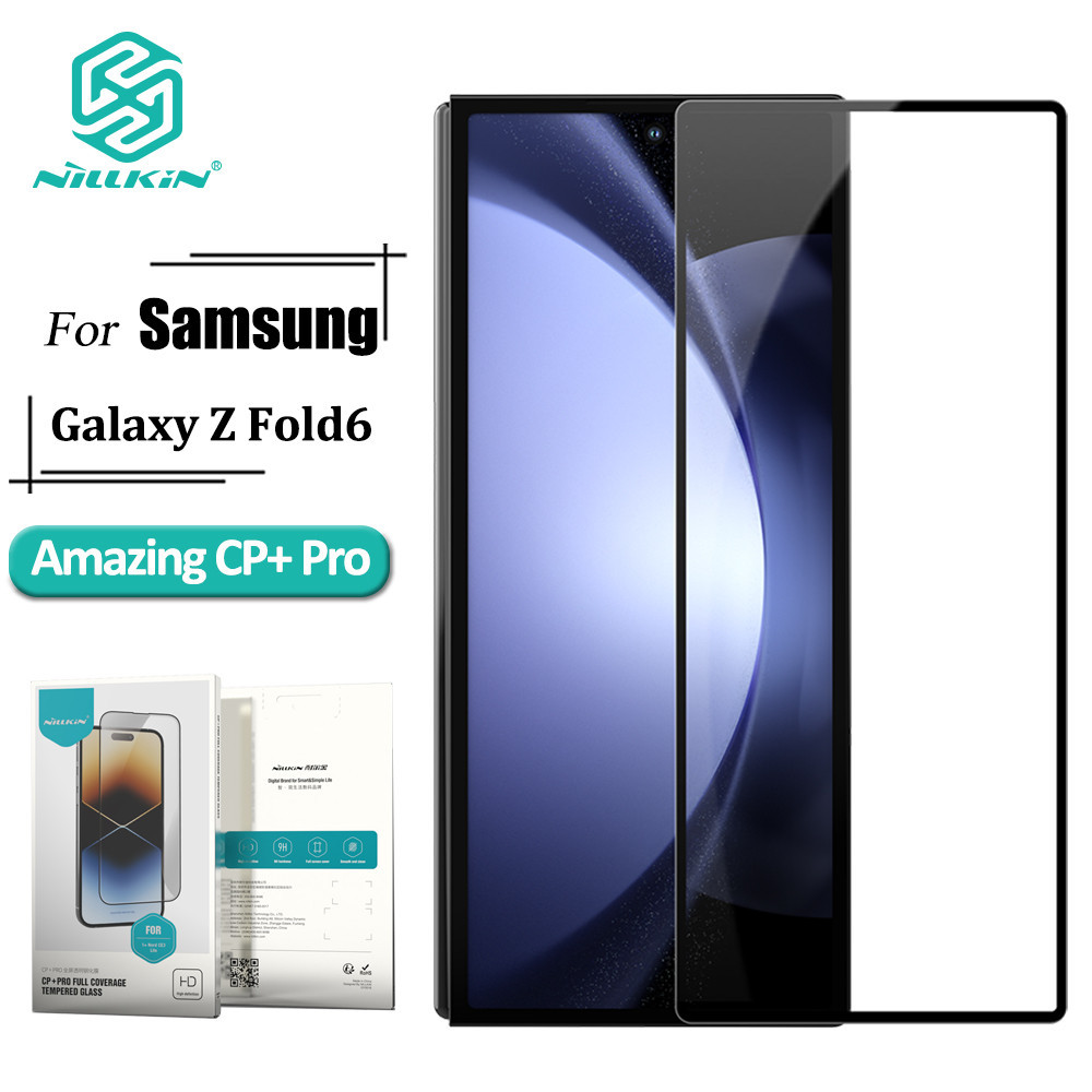 Tela NILLKIN CP + Pro Série Vidro Temperado Para Samsung Galaxy Z Fold 6 9H Anti Explosão Protetor De - Mobile & Gadgets