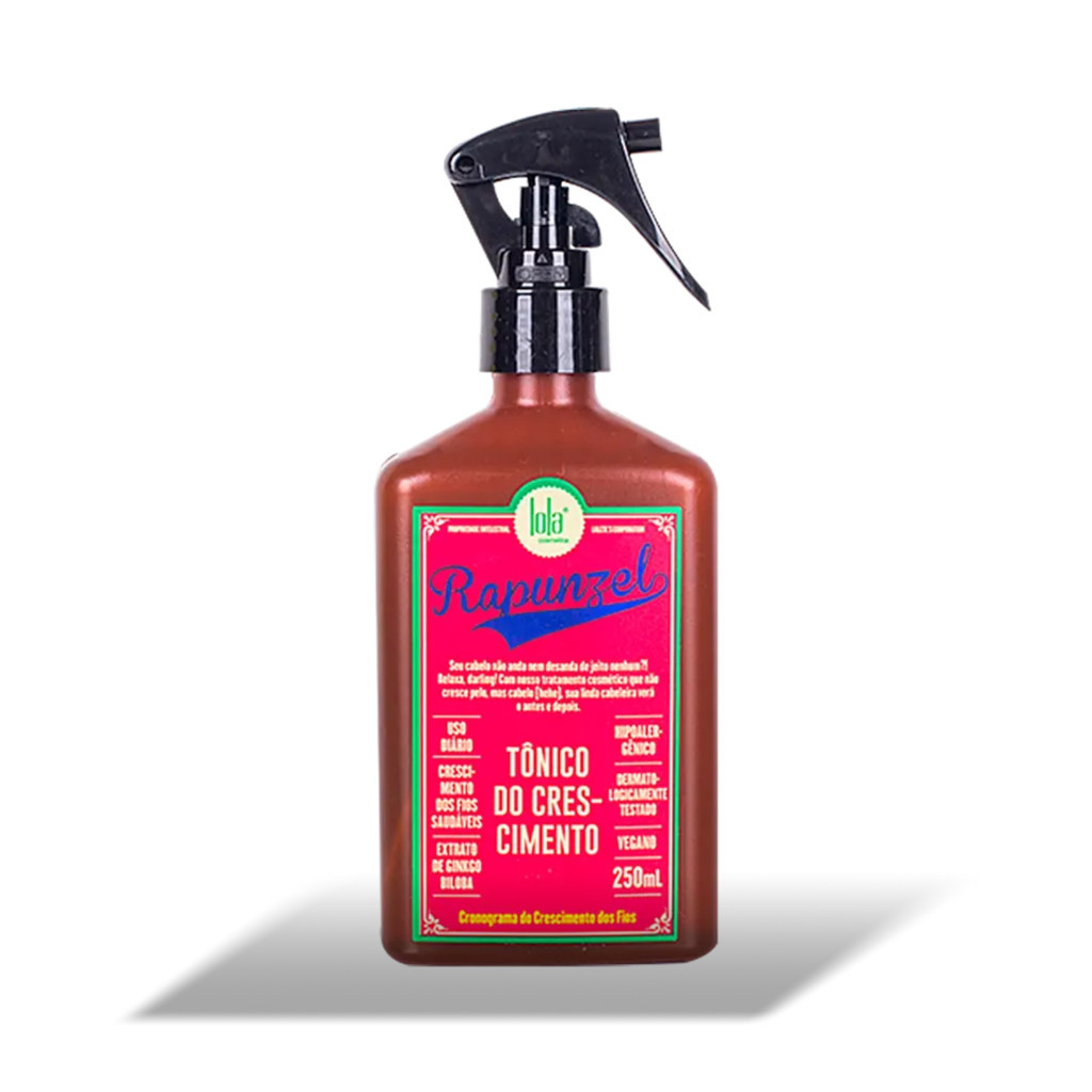 Rapunzel Tônico Capilar Lola Cosmetics 250ml em Oferta na Shopee