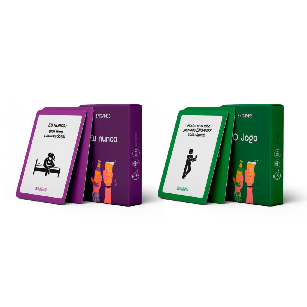 Kit Bora Animar Eu nunca O Jogo Resenha adultos Festa Drink Game Beber Esquenta Galera Divertido +18