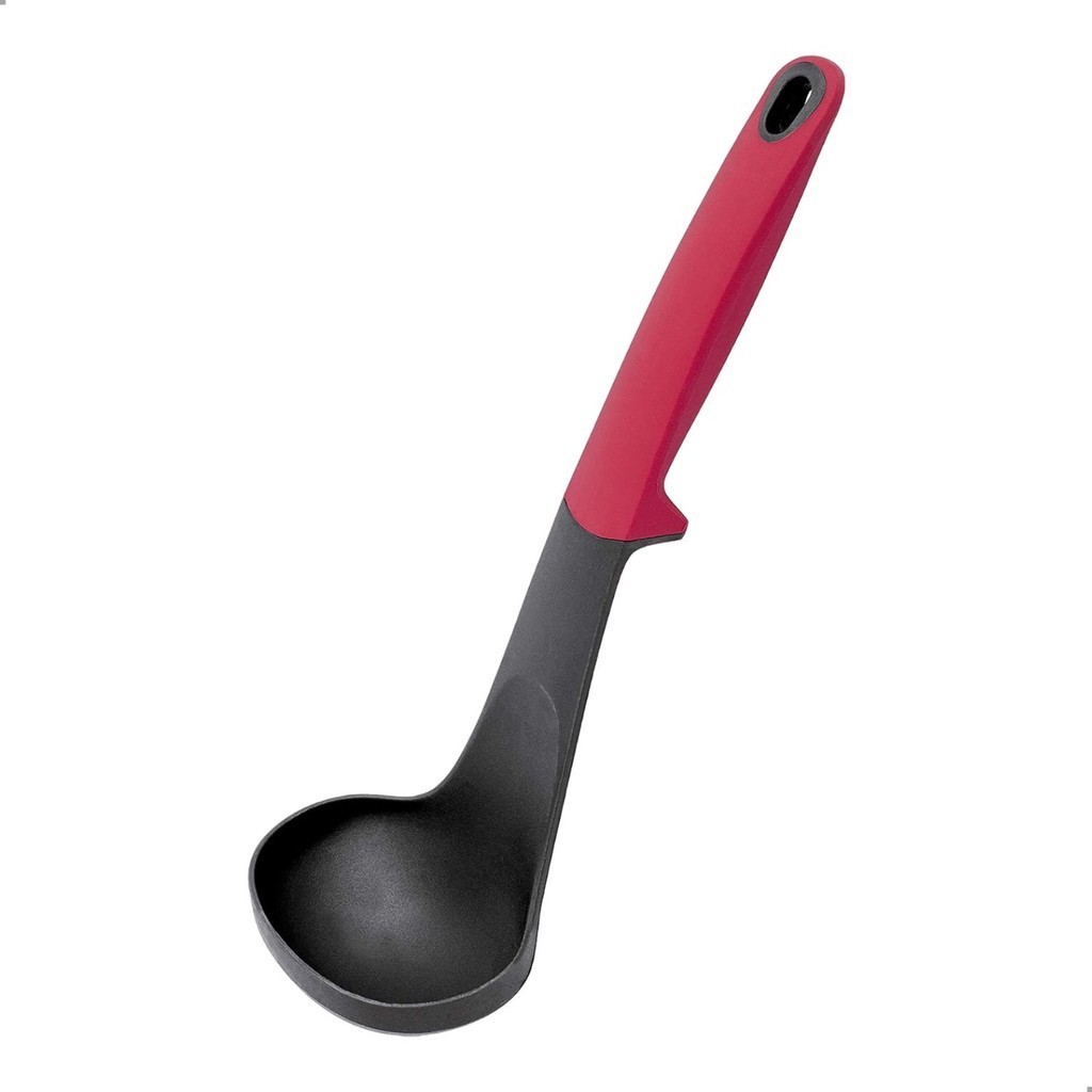Concha Nylon 31x9cm Para Feijão Sopas Utensilio De Cozinha Resistente Altas Temperaturas