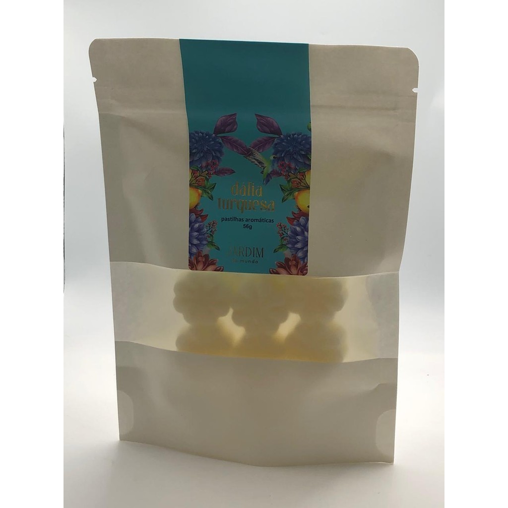 PASTILHAS AROMATICAS DALIA TURQUESA 56G-JARDIM