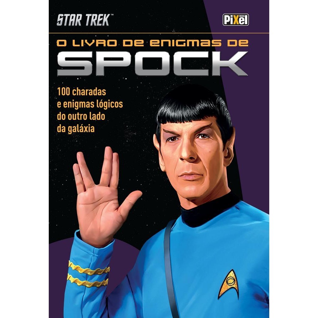 Livro: Star Trek: O Livro de Enigmas do Spock Autor: Tim Dedopulos (Novo, Lacrado)